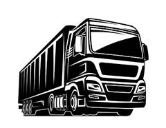 логотип грузовик